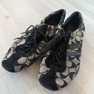 Coach Black and Gray Sneakers